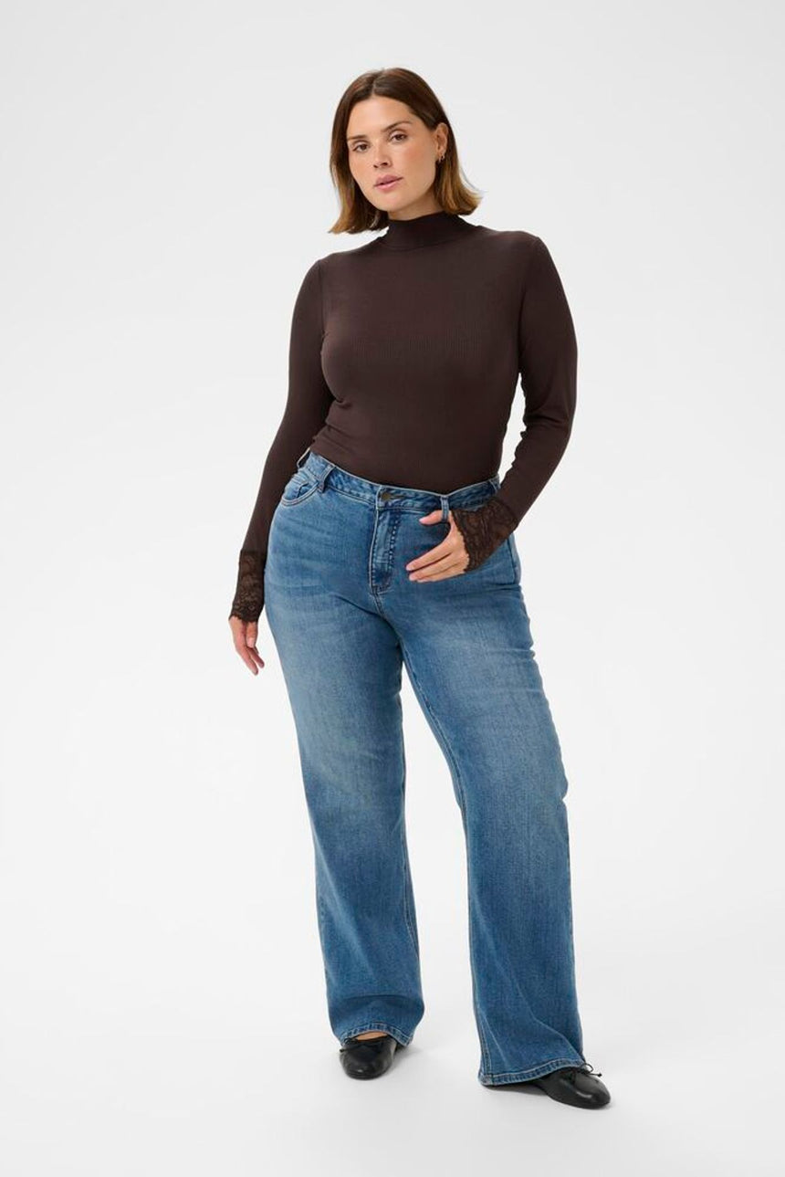 T-shirt, KAFFE CURVE