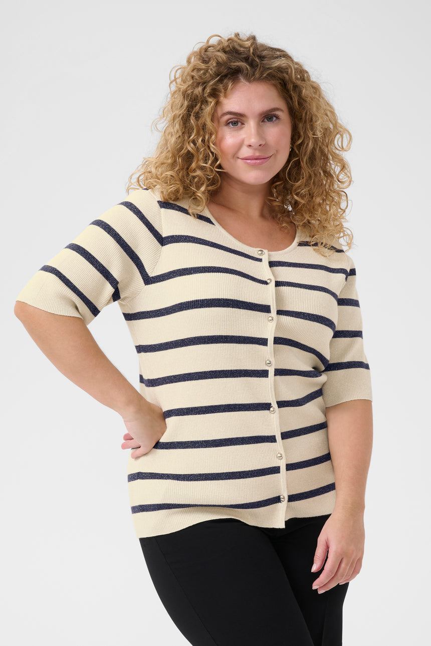 Vest, KAFFE CURVE