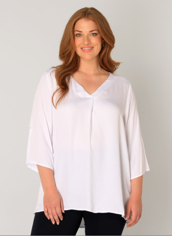 Blouse, BASE LEVEL CURVY by YESTA